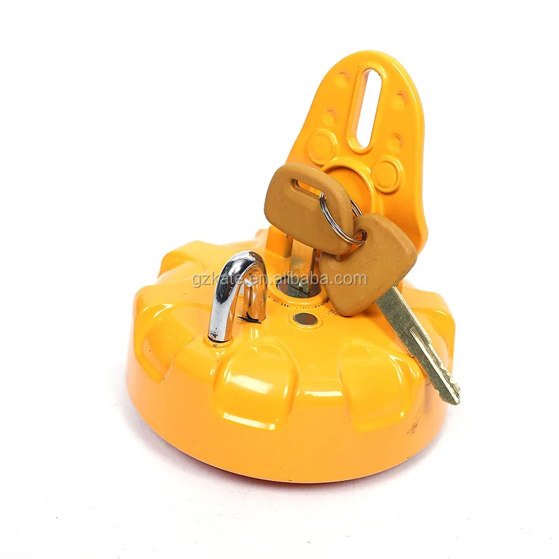 New Sh200 Antitheft Fuel Cap Diesel Fuel Tank Cover Excavator Engine