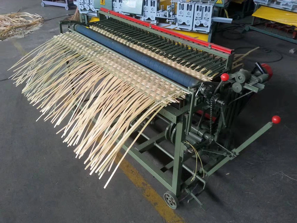 Bamboo Mat Weaving Knitting Machines Rattan Mat Weaving Machine For