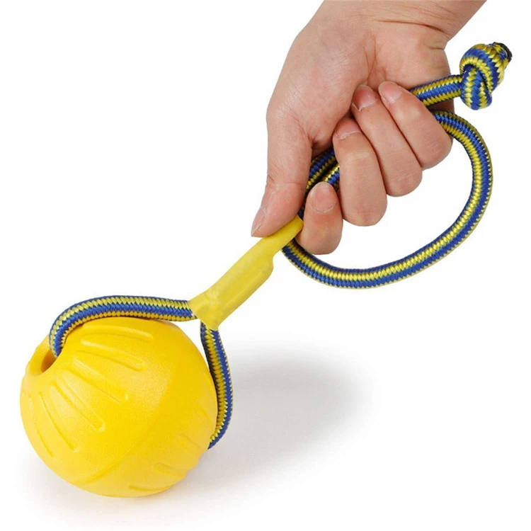 China Durable Pet Dog Toy Unbreakable Floating Eva Supplies Rope Ball