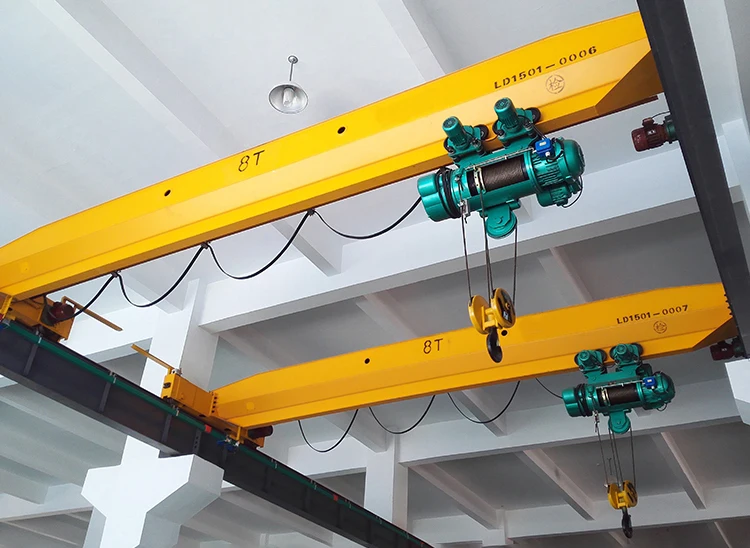 ld lx single girder safe driving bridge crane overhead cranes