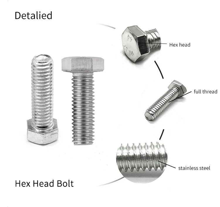 Galvanized Stainless Steel Nut And Bolt Bolts And Nuts Grade 8.8 Hex Bolt Hex Nut Buy Hex Bolt