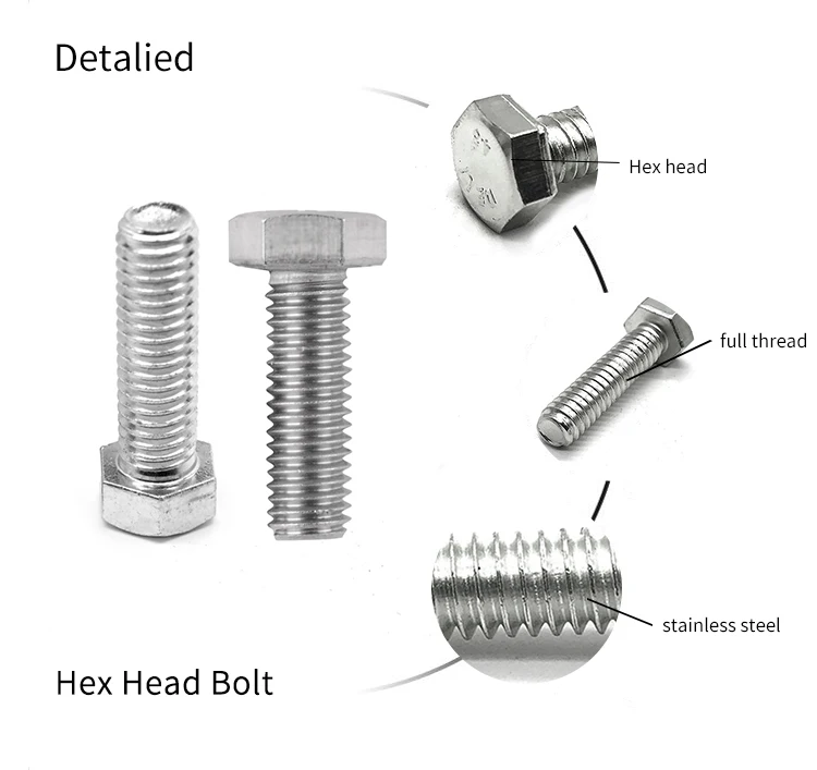 Bulk Wholesale Stainless Steel Fully Threaded 1//2/" x 6/" Hex Bolts Qty 50
