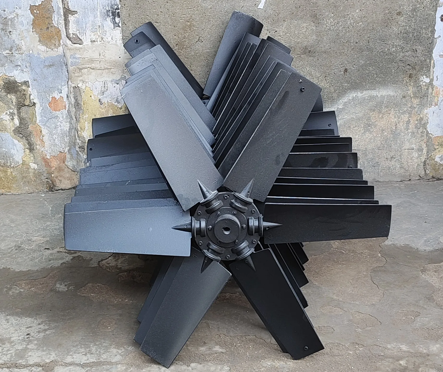 Axial Flow Cooling Fan, Aluminium, 110, large - detail 2