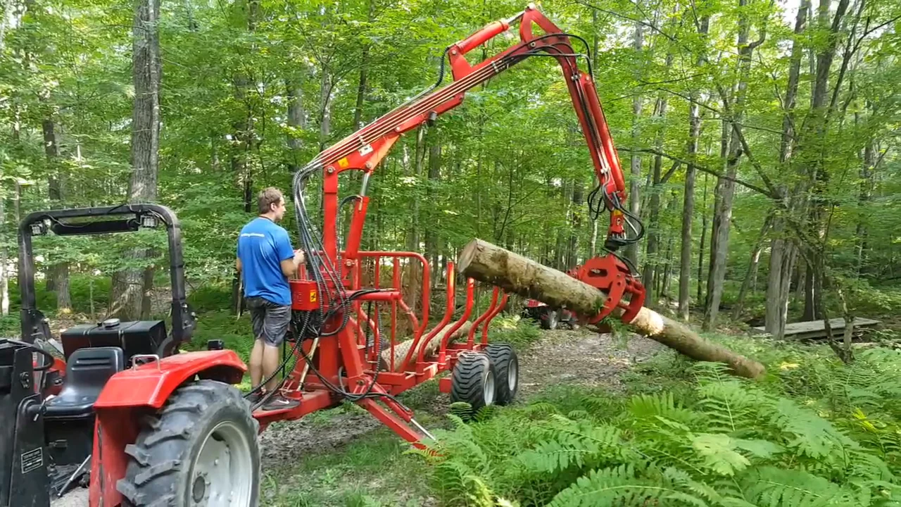 Log Grapple/logging Loader/tractor Log Trailers Buy Log Grapple