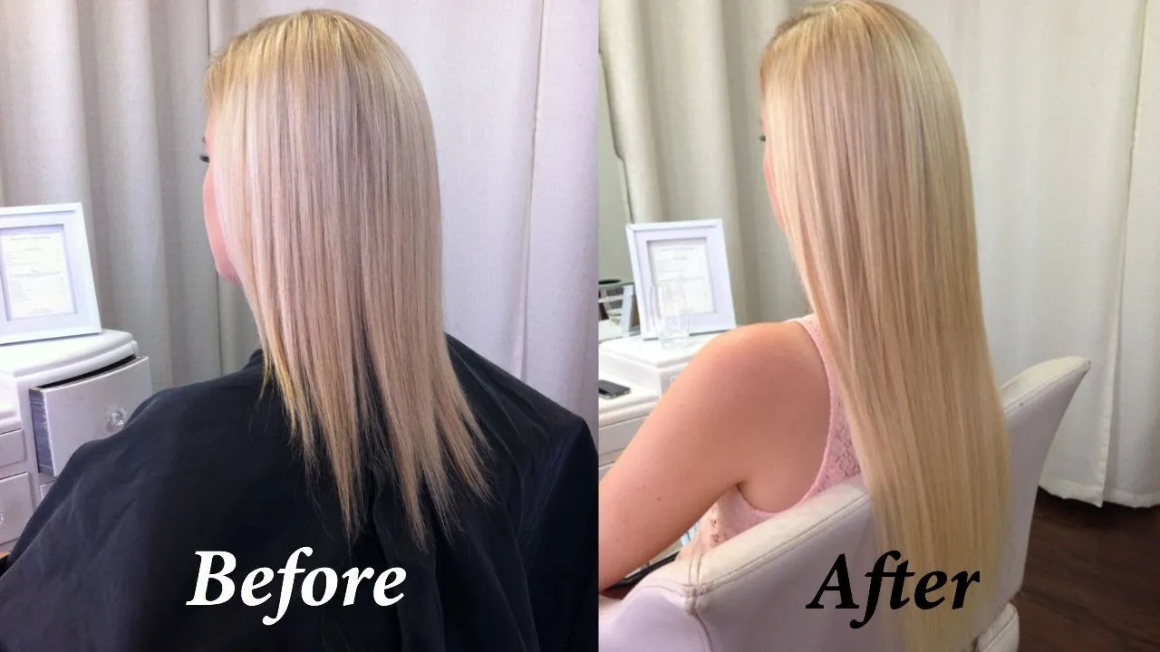 tape in extensions care