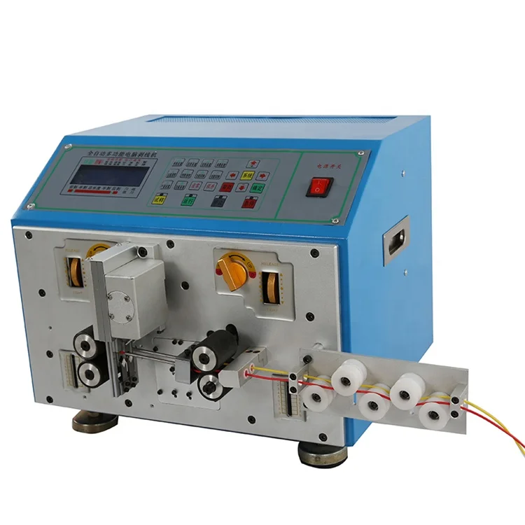 
High Quality Automatic Computer Double Wires Cutting And Stripping Machine 
