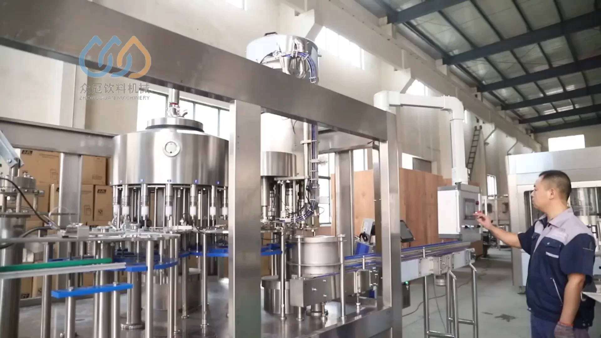 Complete Coconut Water Processing Plant / Bottling Machine/water