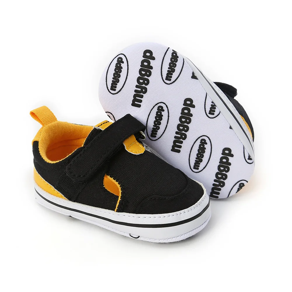 Spring&autumn Canvas Soft Sole Baby Boy Shoes Baby Walking Shoes factory