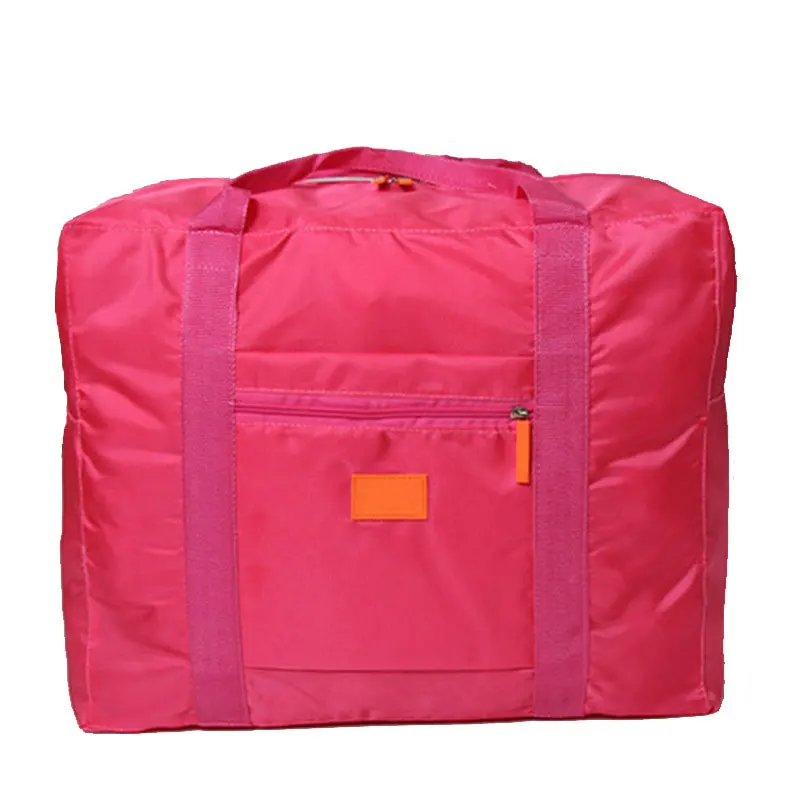 Wholesale low cost foldable versatile waterproof nylon luggage travel storage bag on sale