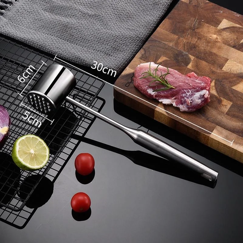 304 Stainless Steel Tender Meat Hammer Multifunction Meat Beater