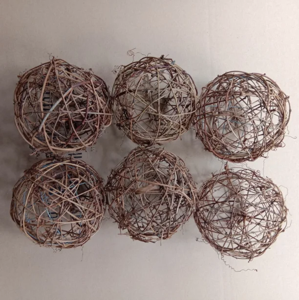 6 Inch 15 Cm Nesting Ball Natural Twig Vine Ball Rattan Christmas Ball Buy Kokedama Moss Ball