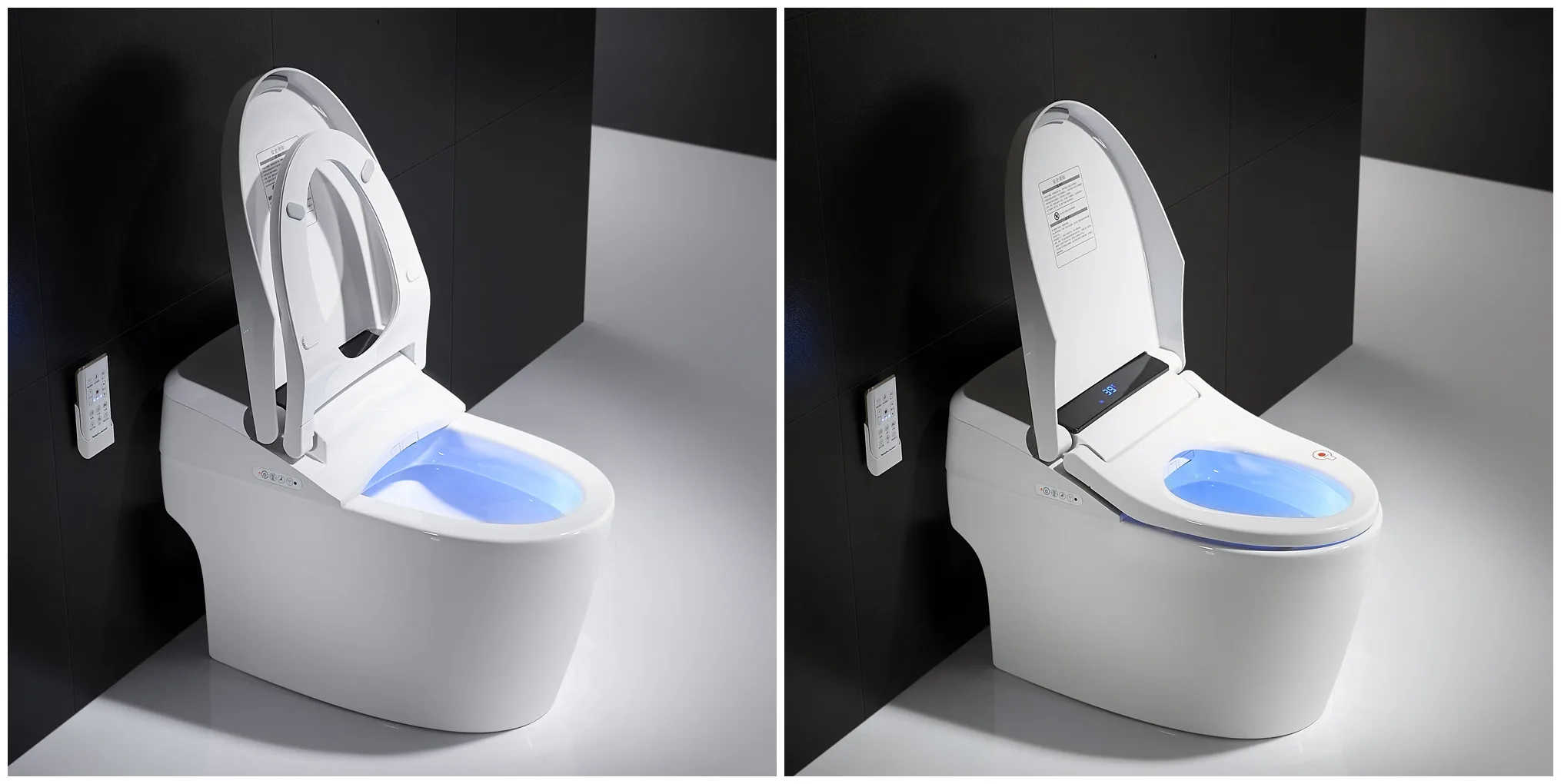 New model female siphon automatic self cleaning smart toilet without water tank