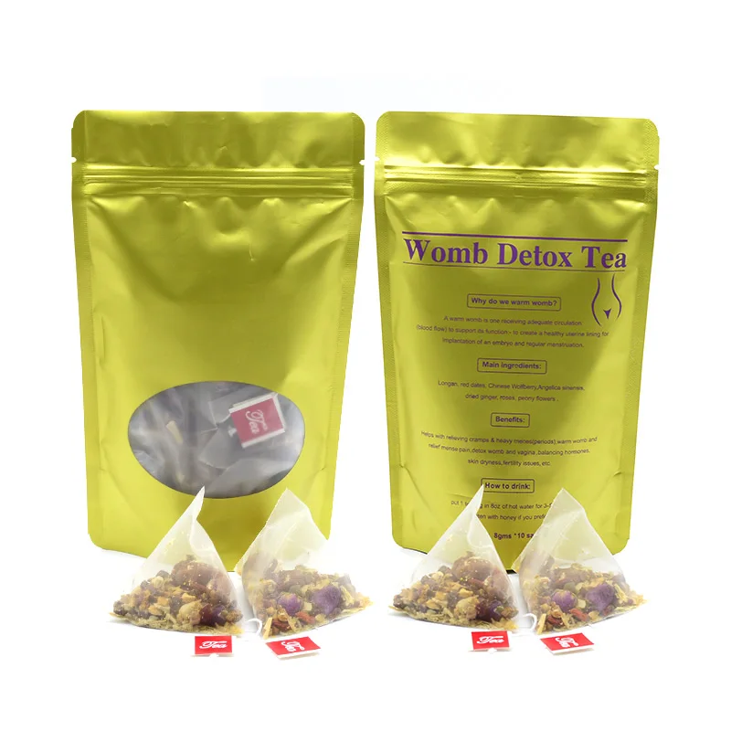 Herbal Womb Tea Yoni Healing Detox Tea Help Female Fertility Pregnancy