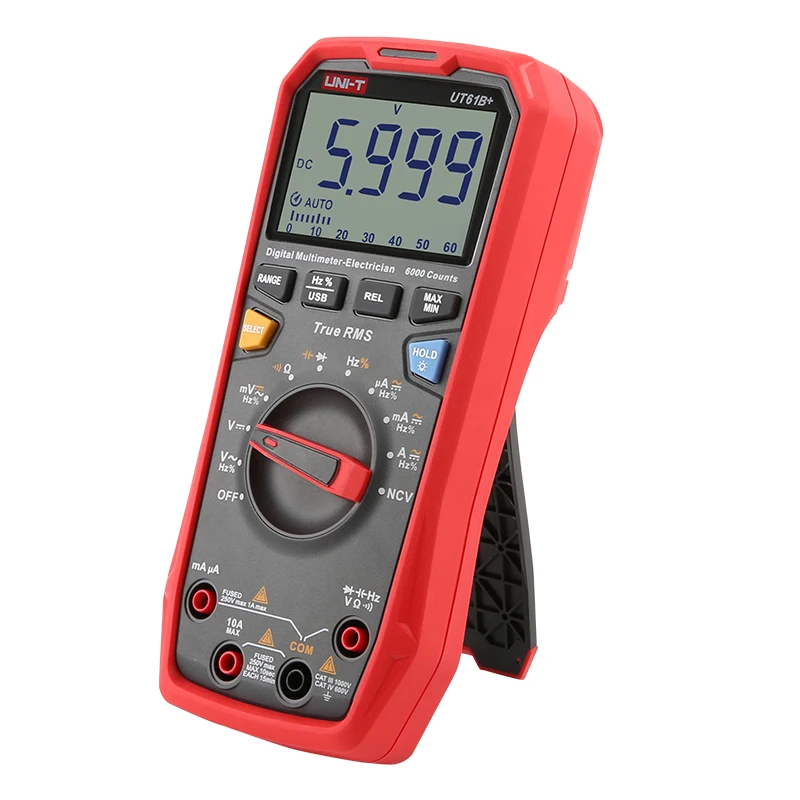 UNI-T UT61+ Series Digital Multimeter - True RMS Precision