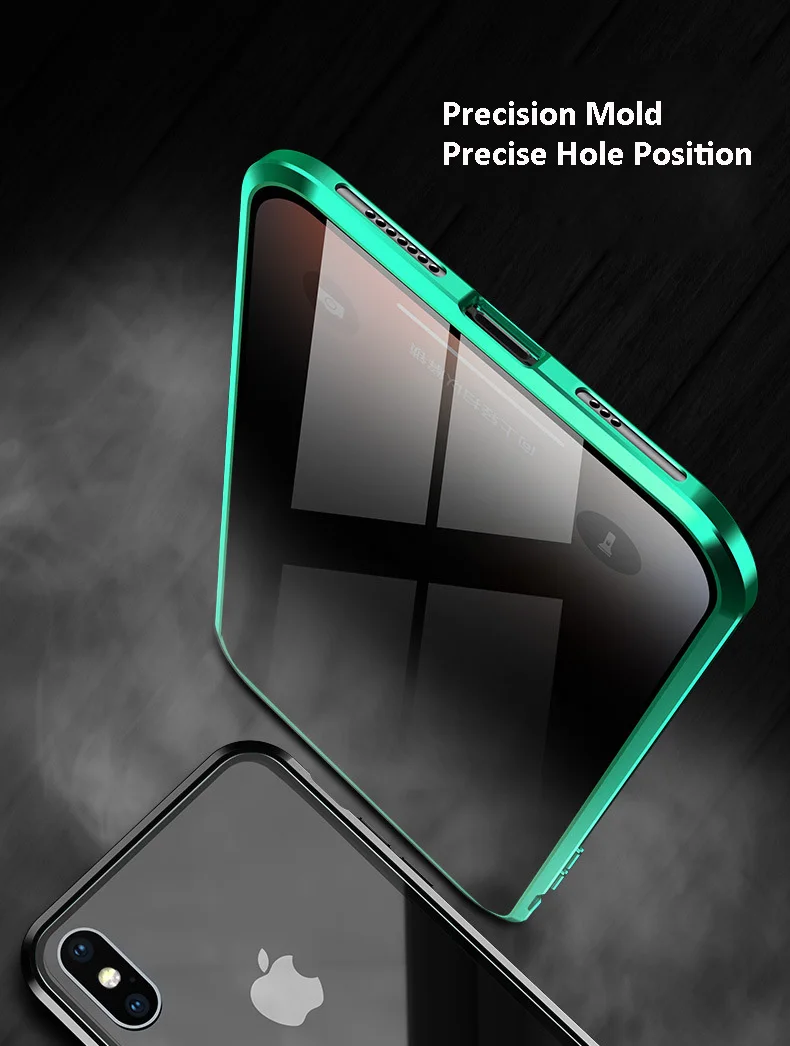 Ultra thin for iphone 11 tempered glass phone case,for iphone 11 plus case covers,mobile phone shell for iphone 11 magnetic case