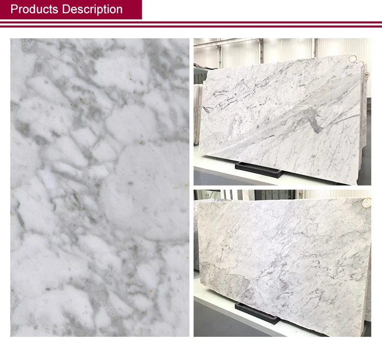 White marble tiles Cheapest China Manufacture Carrara White Factory marble Price Polished Surface slab marble