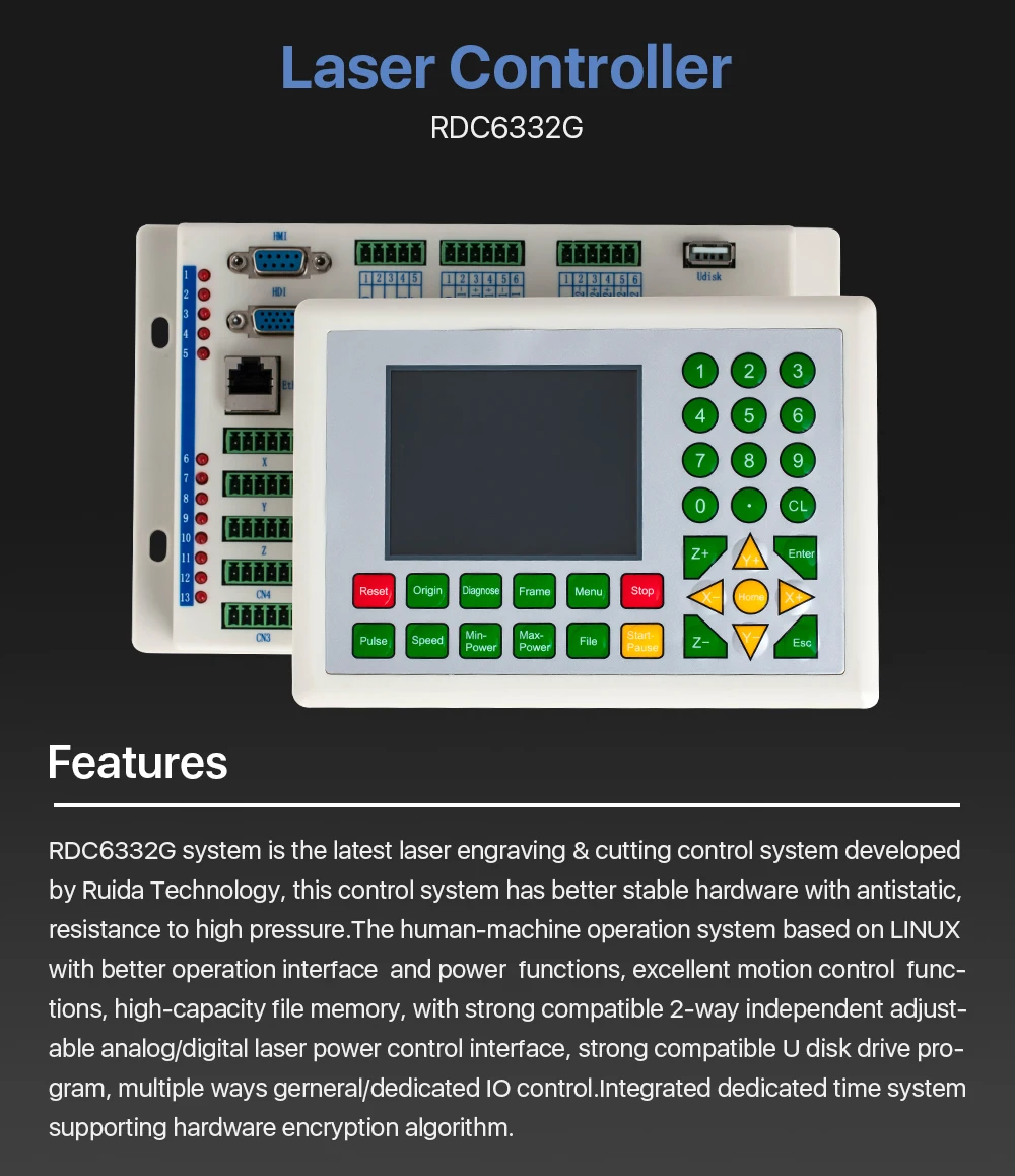 Ruida rdc6332g схема подключения