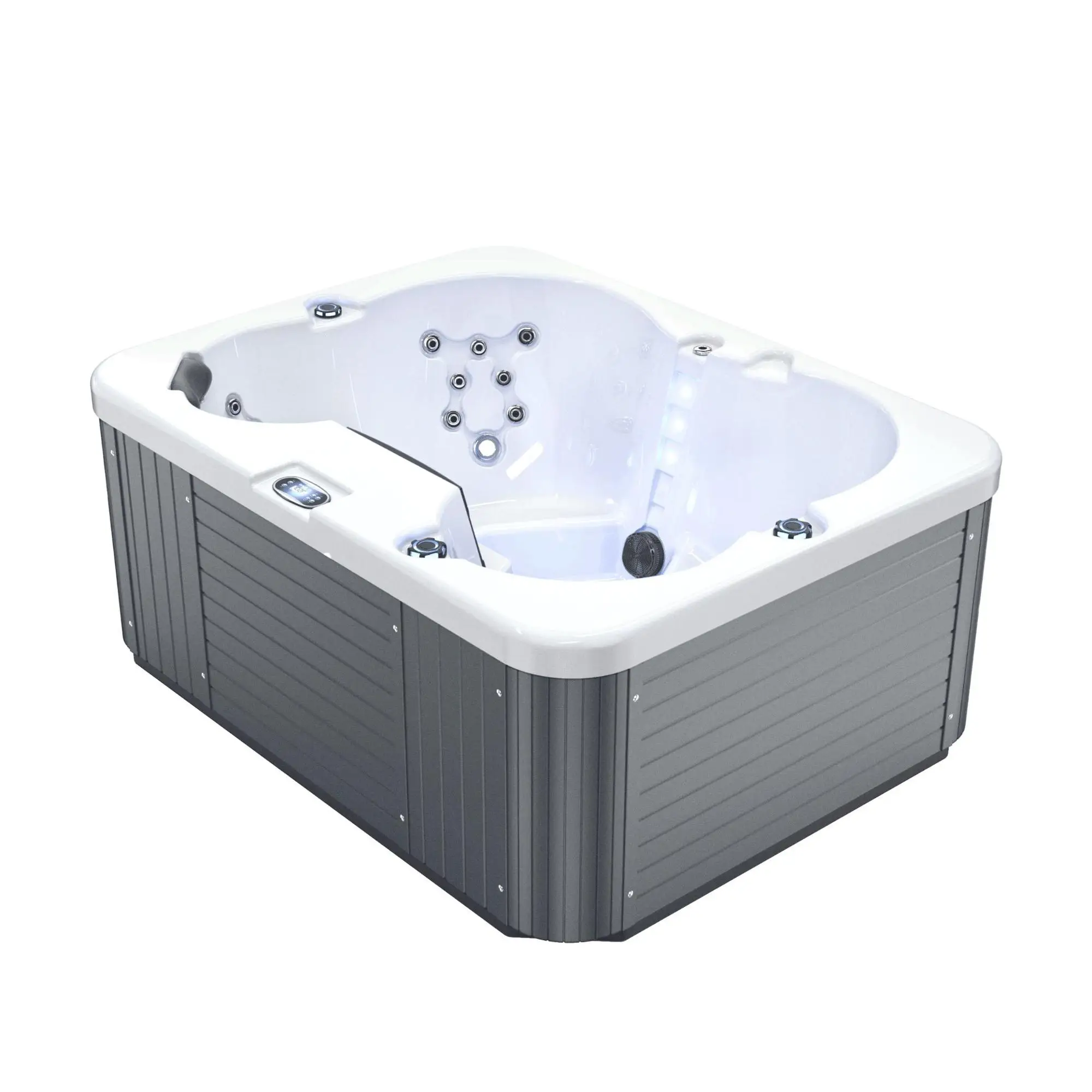 Lovia Spa 4 Person Portable Air Jet Bubble Mini Outdoor Hot Tub - Buy ...