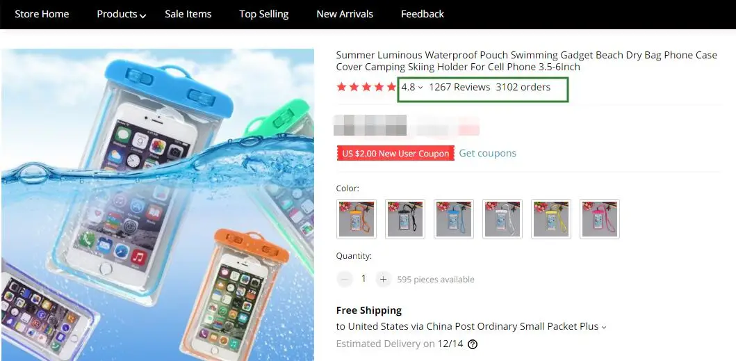 Cheap Luminous Waterproof Bag Phone 6s Plus, 7, 7 plus, 8 PVC Waterproof Bags Portable Mobile Phone Accessories.jpg