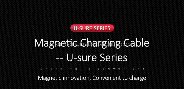 USAMS SJ294 Factory Price Nylon 2.1A Fast Charge Magnetic USB Data Cable for Android - ANKUX.COM