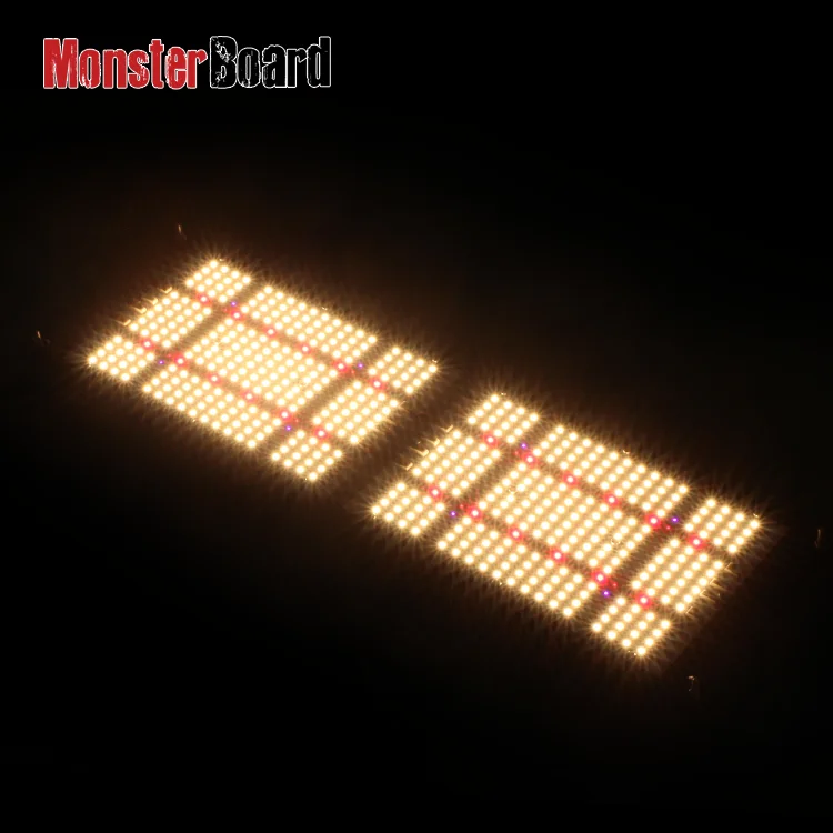geeklight hlg 240 monster board v4 plus lm301h cree 660nm with lg uv cree ir separate control indoor grow lights