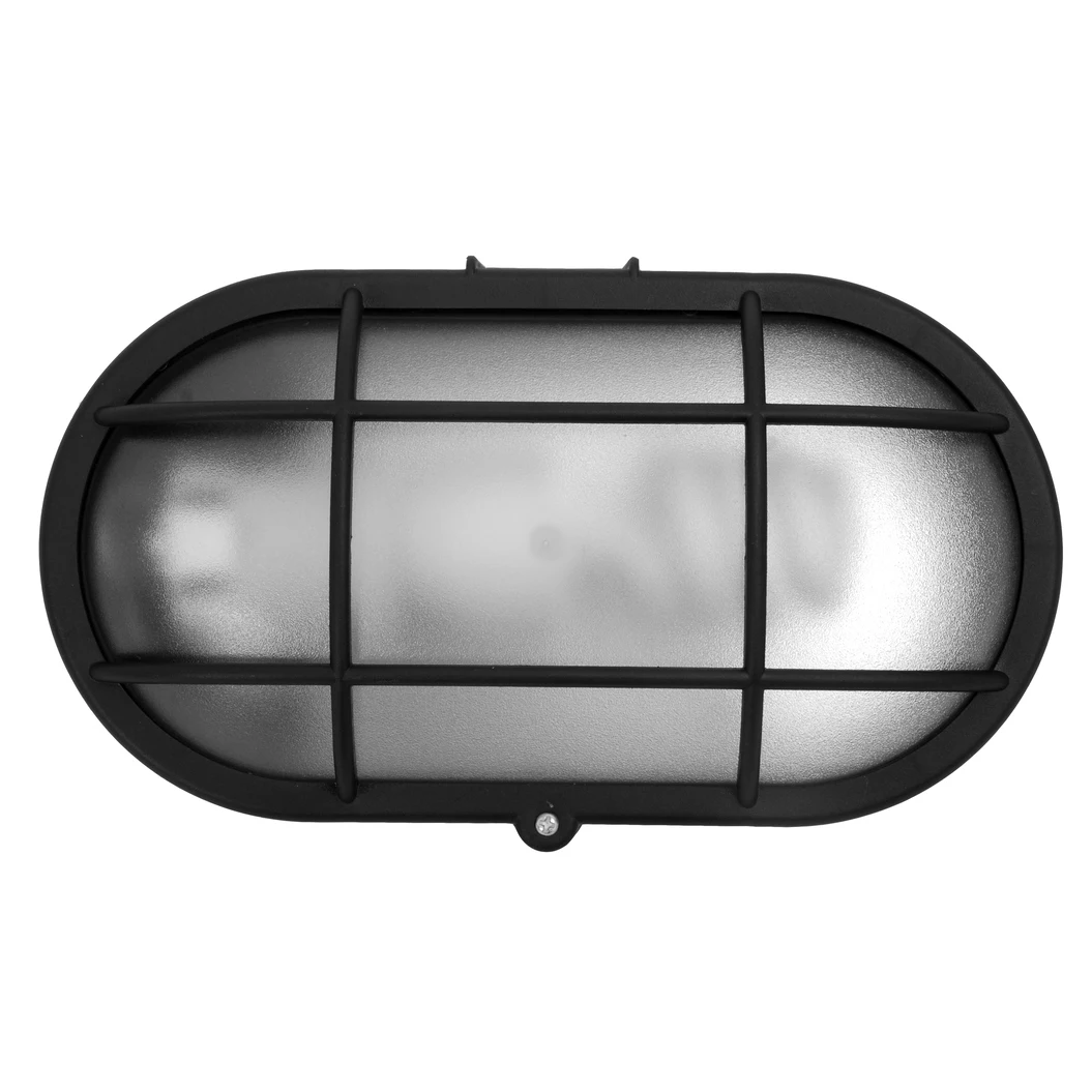 Yuyao E27 Outdoor Round Bulkhead Light Waterproof Plastic Ip44 Pc Shade