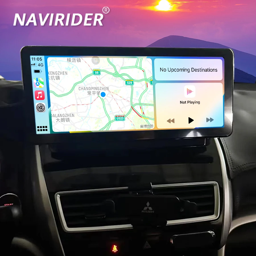 三菱ステレオマルチステーション KA-3601B 12.3inch Mitsubishi Eclipse Cross 2018-2021 Car Radio Navi