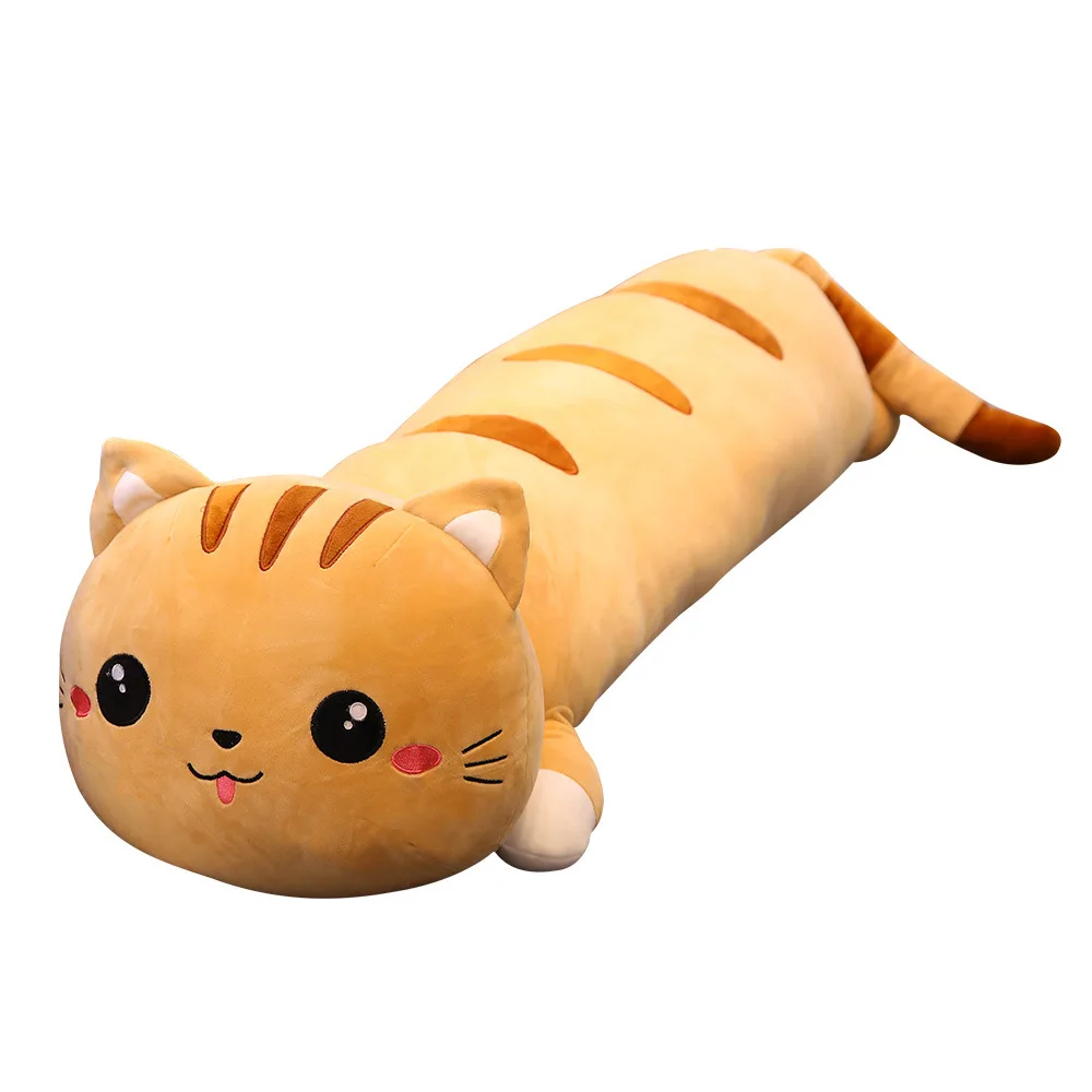 Мягкая игрушка кот батон подушка обнимашка