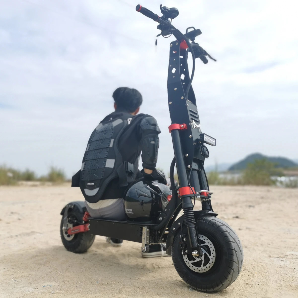 Maike Mk9x 7200w Dual Motor 13 Inch 80-101kms Offroad Scoot Electr ...