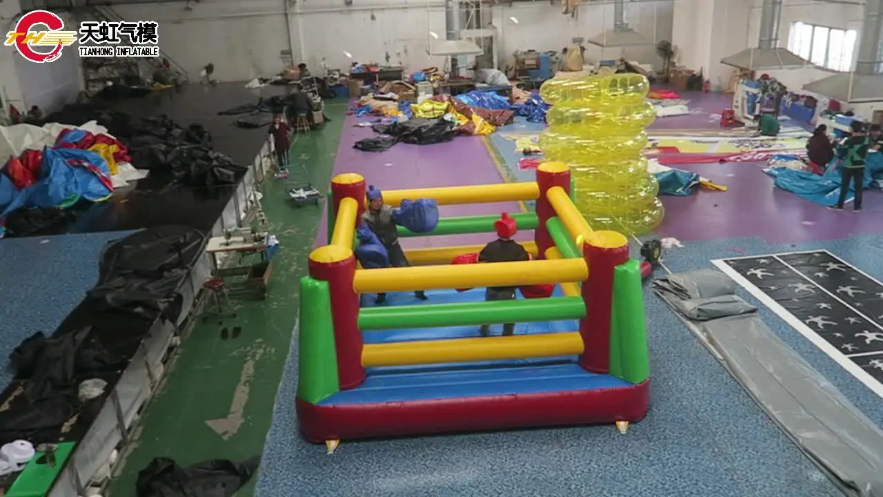 Inflatable Bouncy Boxing Ring for Outdoor Entertainment OEM/ODM
