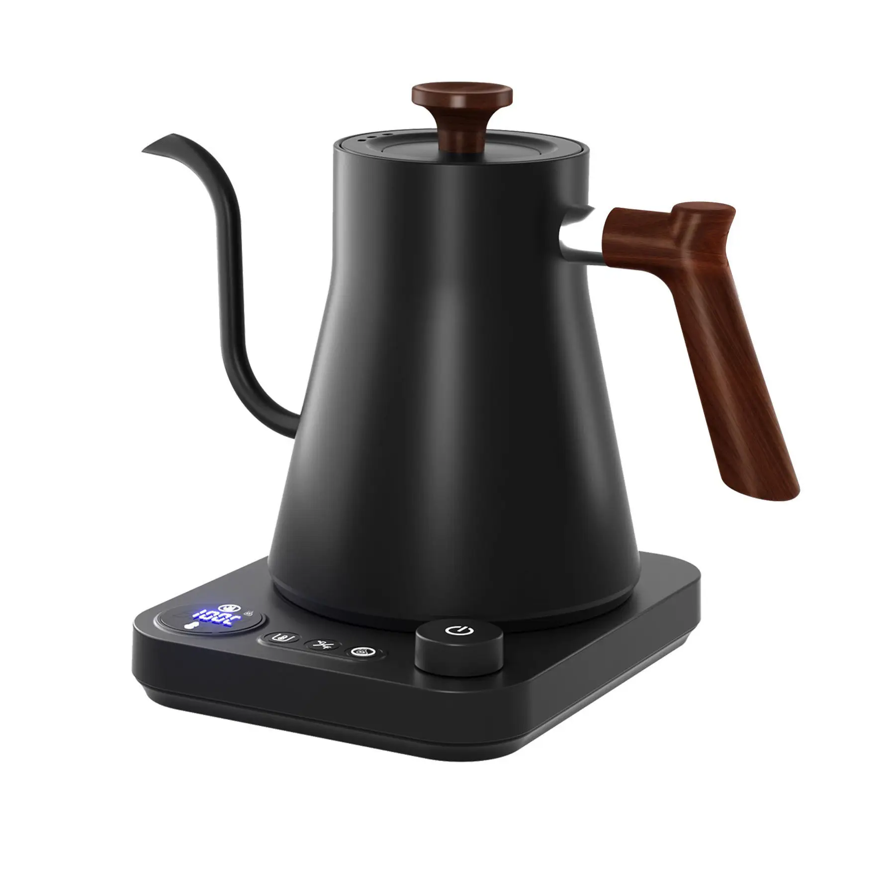 Stainless Steel Temperature Control Coffee Kettle Gooseneck Water Tea Pot factory