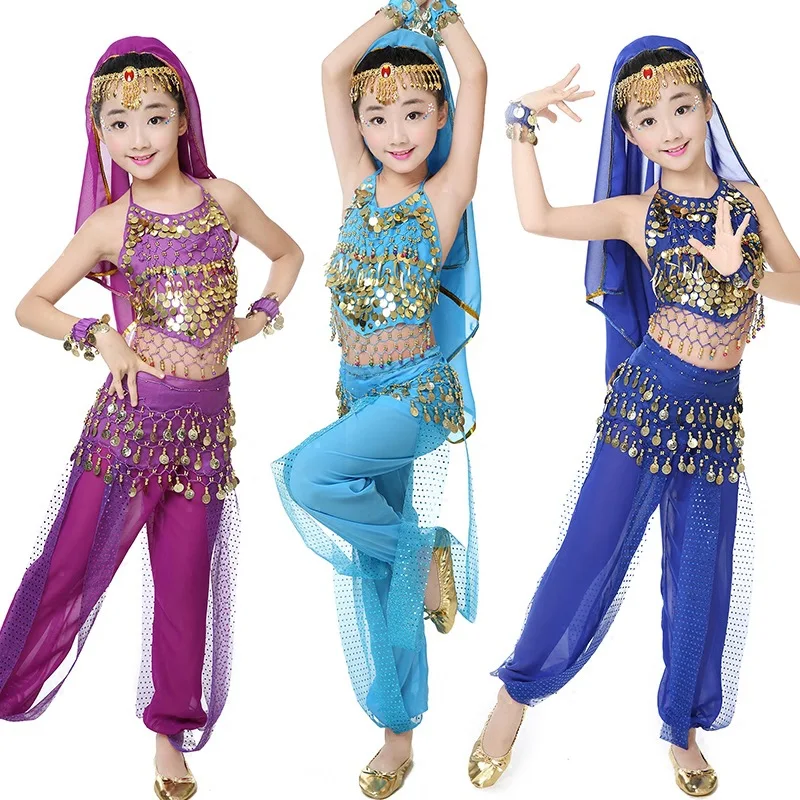 Индийский костюм для девочки для танца