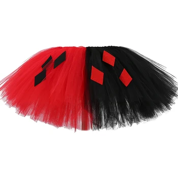 red and black tutu for baby