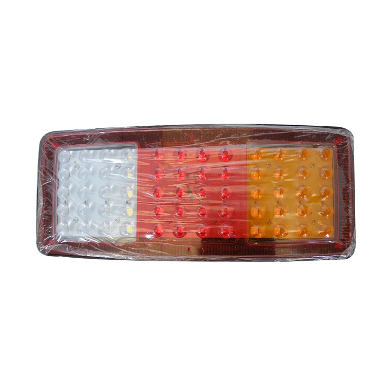 Minimalistic driving work truck trailer car exterior light lens rear light