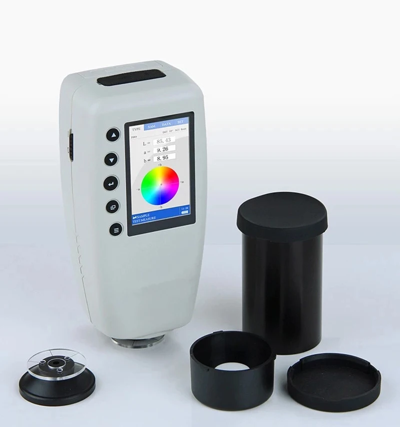 Fru Portable Colorimeter Wr18 Color Difference Meter With 3 Switchable