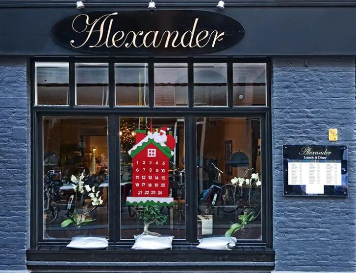 felt advent calendar