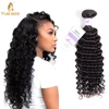factory sale Young Queen weaves bundles peruvian and brazilian human hair deep curly extension unice hair virgin unprocessed