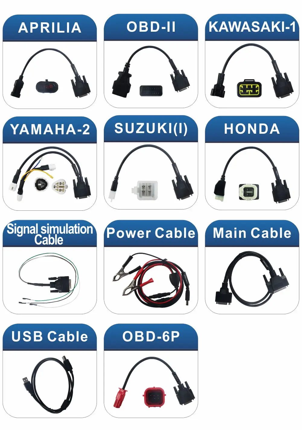 MST3000 Asian Version Motorcycle ECU Reset Scanner MASTER MST-3000 Motorbike Ecu Fault Code Reader Motor Bicycle Diagnostic Tool
