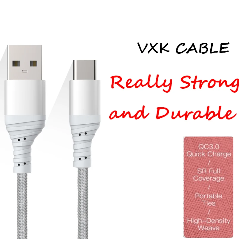 Charging Charge Data Wire Usb Fast C Type Micro Accessories Phone Mobile Custom Usb Cable - ANKUX.COM