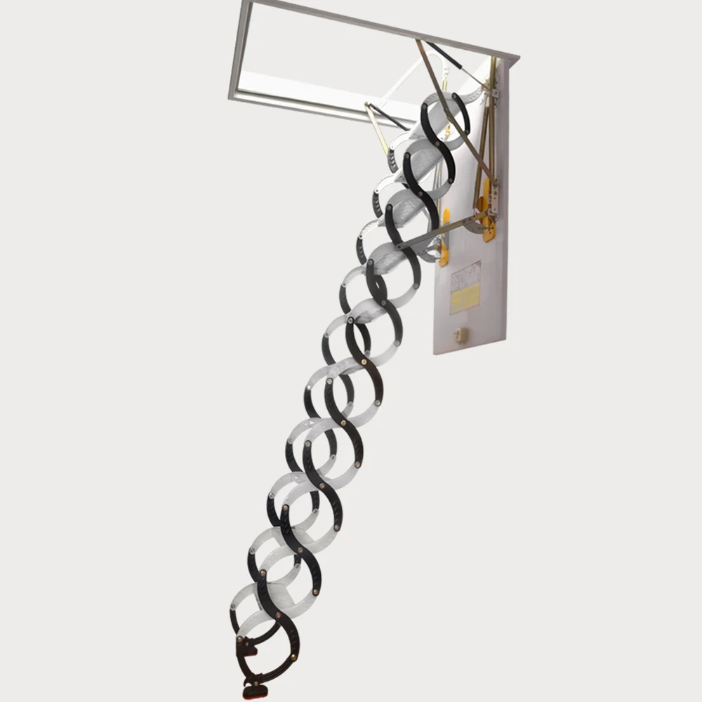 Klassische Schwarz Und Weiß Carbon Stahl Loft Leiter Hardware - Buy