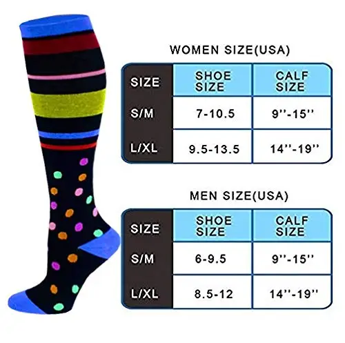 Custom sizes high socks running compression colorful sport socks athletic socks for man