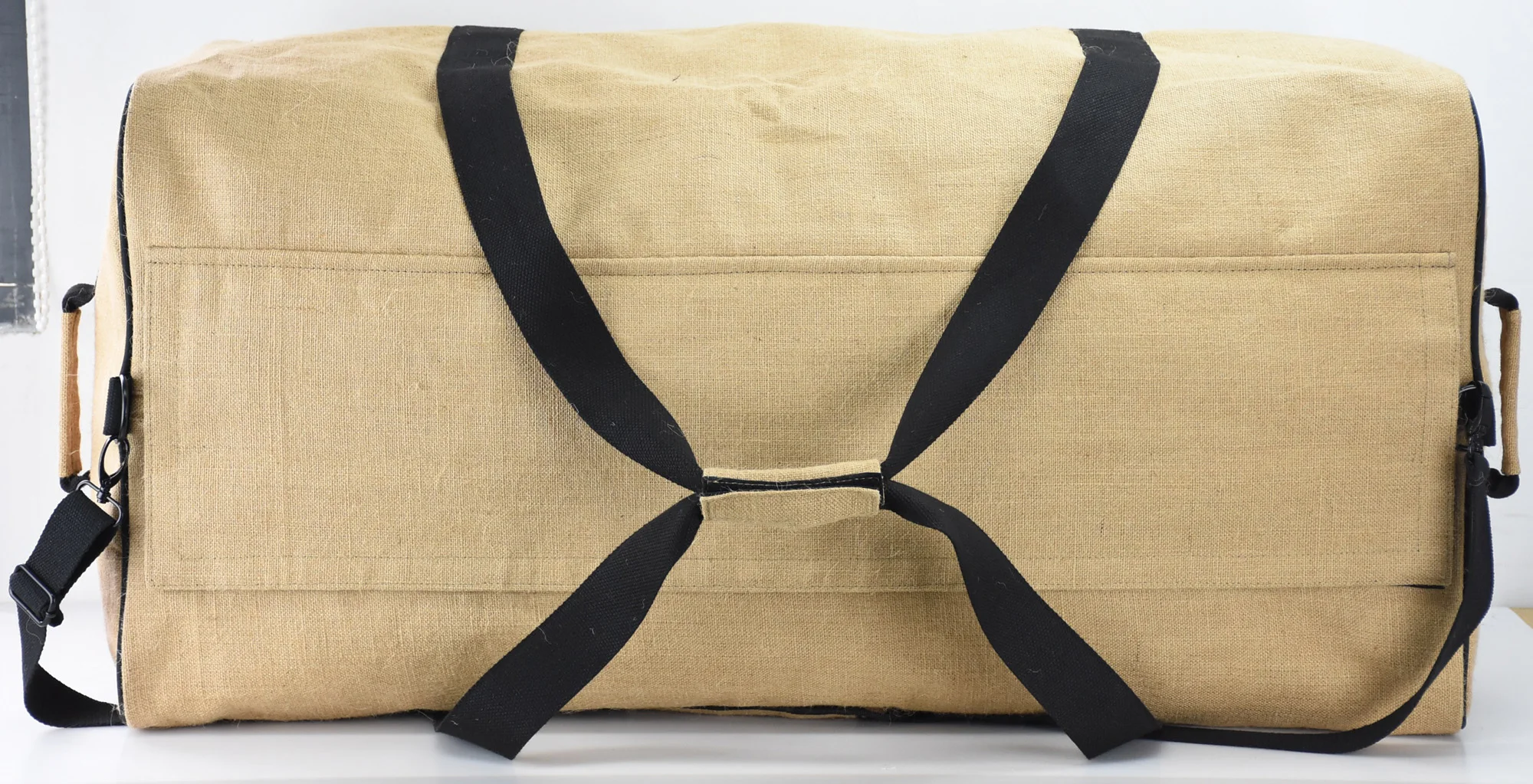 Xlarger Antismell Jute Hemp Smell Proof Duffel Bag With Activated Carbon Lining Buy Smell