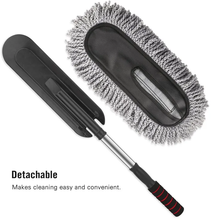 Car Duster Car Cleaning Kit Interior Duster and Exterior Duster with Extendable Handle