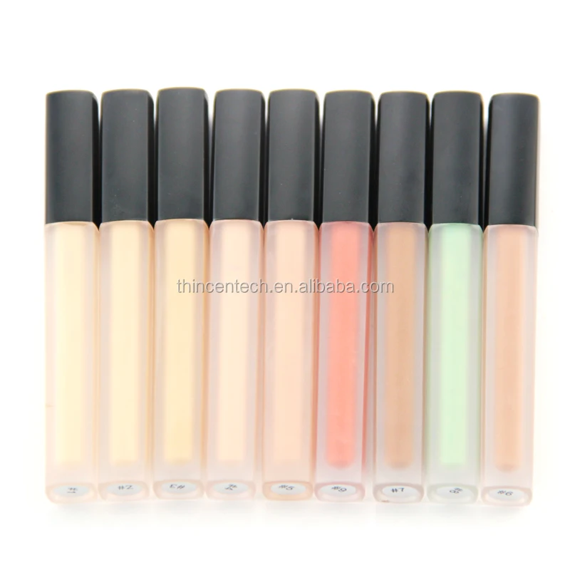 Coverage Concealer Makeup 9 Color Waterproof Private Label Liquid Concealer