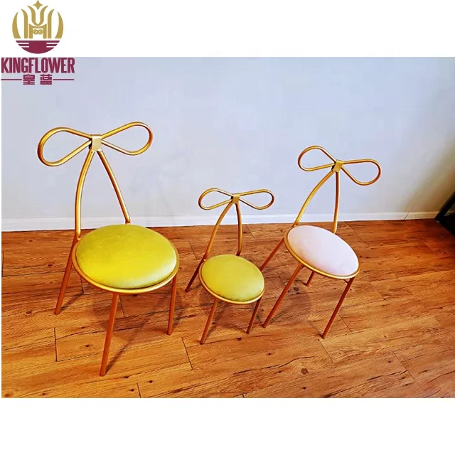 
Pink color hot sale Luxury party Used Kids King Chairs 