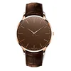 Brown Dial Face Luxury Watch Box 316L Stainless Steel Hand Watch Digital Watches Men