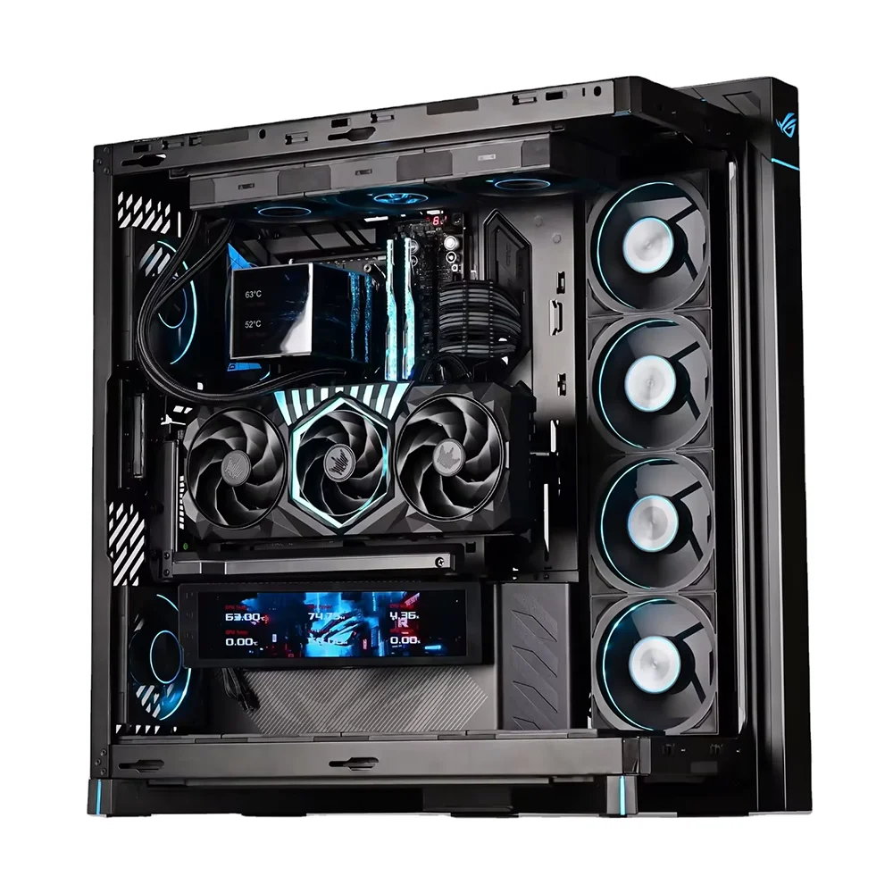 Side-by-side comparison of RTX 5090 vs RTX 4090 thermal design and PCB layout