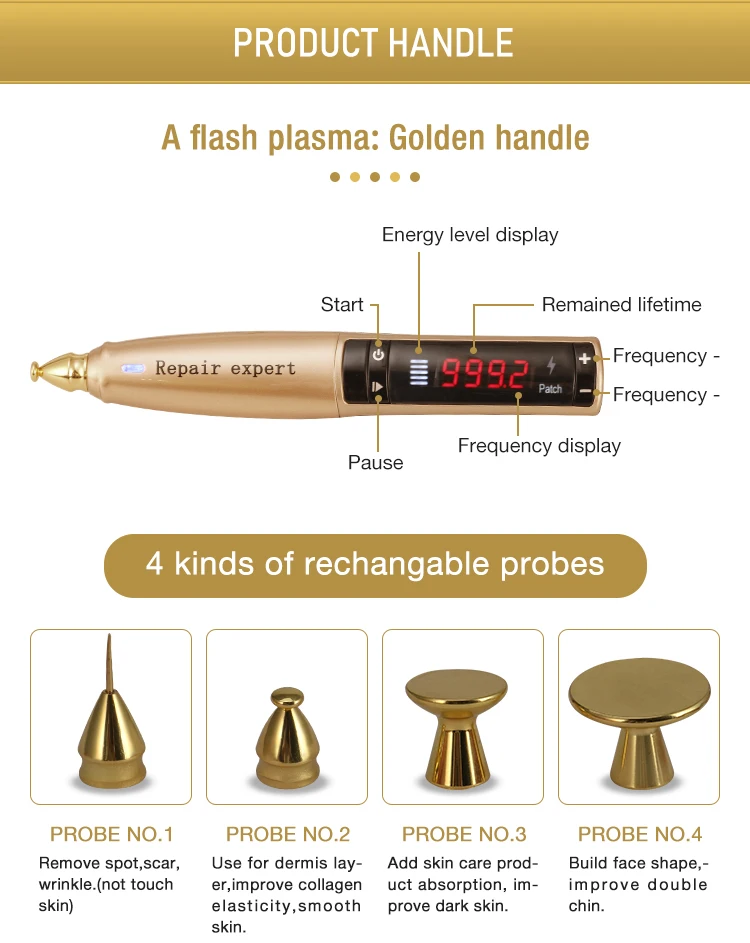 Plasma Ozone Machine Beauty Plasma Pen Eye Lift For Acne and Spots Removal/plasma pen
