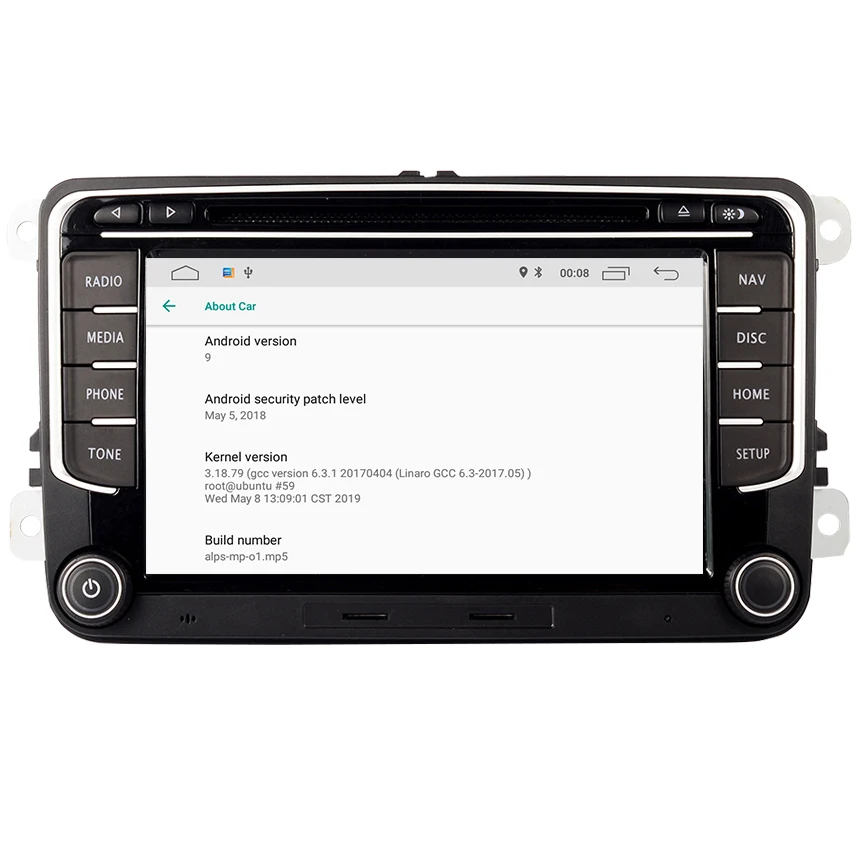 Rns 510 Android 10.0 Car Dvd Player For Vw Golf 5 6 Touran Passat B6 Cc