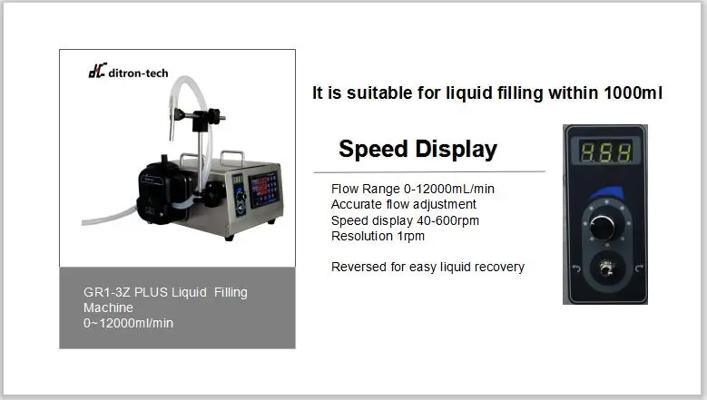 filling biochemistry reagent peristaltic pump